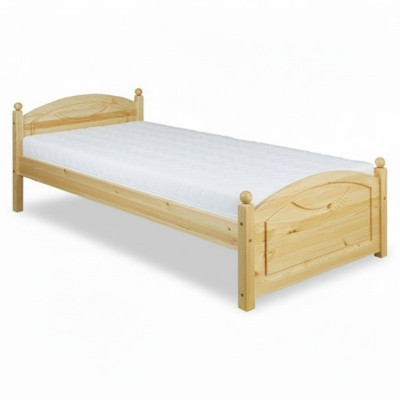 Letto letto per ragazzi in legno di pino Letto per bambini in legno massiccio 100x200 con struttura letto in legno