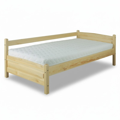 Letto in legno massello di pino telaio letto 90x200 in legno massello fatto a mano Nuovo letto degli ospiti