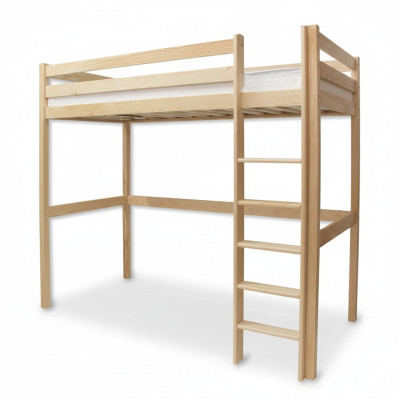 Letto per bambini, letto a castello per bambini, scala, letto a soppalco, mobili, mobili in legno, letto a castello in legno massello