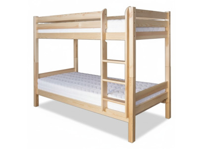 Letto a castello con soppalco per bambini in legno di pino camera da letto per bambini mobili in legno massiccio nuovo.