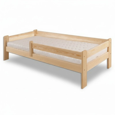 Letto Letto per ragazzi in pino Letto per bambini Legno massiccio Letto in legno 90x200 con struttura letto in legno