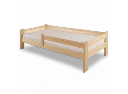Letto Letto per ragazzi in pino Letto per bambini Legno massiccio Letto in legno 90x200 con struttura letto in legno