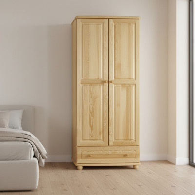 Legno massiccio armadio armadio dell'armadio della camera da letto nuovo