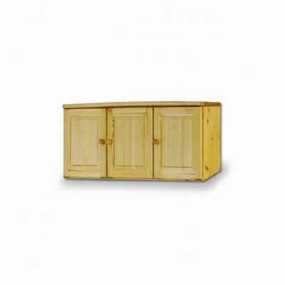Mobile guardaroba con prolunga in legno fatta a mano in legno massiccio.