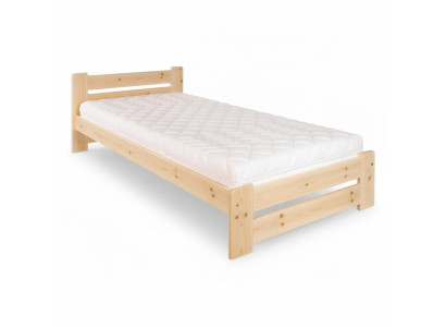 Letto Singolo in Pino Letto in Pino Massiccio Letto in Legno 100x200 Struttura Letto in Legno