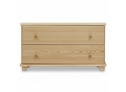 Comò Design Mobile basso Credenza Armadio Legno massello Comodini madia