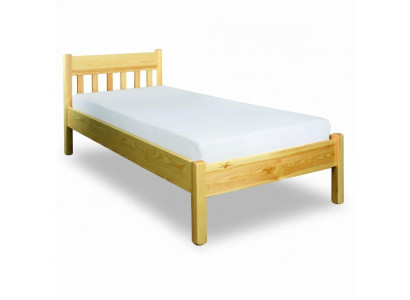 Letto in legno massiccio 100x200 Letto singolo in pino massiccio Letto per ragazzi Letto in legno massiccio