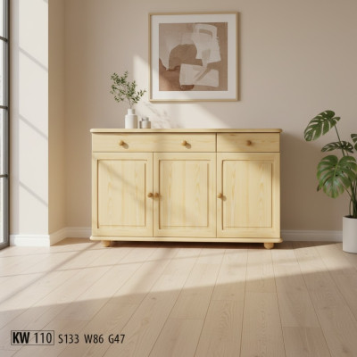 Massiccio comò credenza armadio in legno massello armadietto nuovo mobile comò.