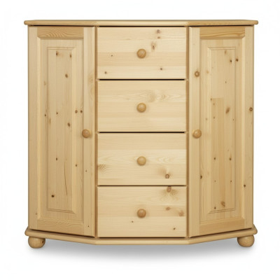 Comò, Comò massiccio in legno massello, Armadi nuovi, Mobiletto, Armadio, Credenza.
