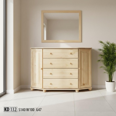 Mobile da cucina massiccia in vero legno scuro cassettiera mobile commode armadi nuovi credenza