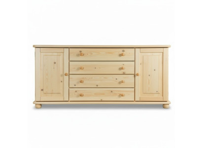 Apparecchio massiccio credenza credenza mobile mobili comò legno massello lowboard nuovo