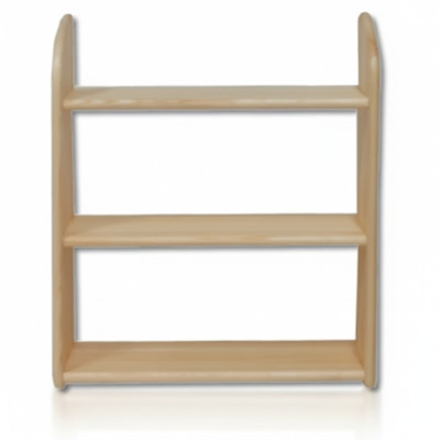 Wandboard in legno di pino massiccio, mensola da parete in legno massello, scaffale da fiore appendiabiti, scaffale nuovo.