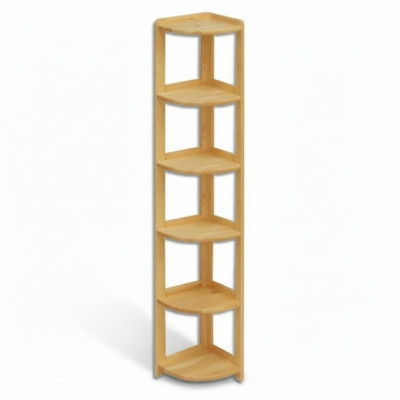 Scaffale angolare mobile armadio soggiorno parete armadi ufficio scaffali in legno massello reale