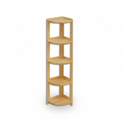 Scaffale ad angolo Scaffale per libri Soggiorno Mensola a parete in legno massiccio Mensole ad angolo Ufficio Nuovo