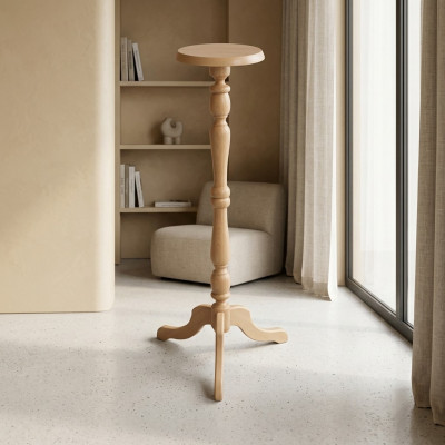 Supporto per fiori Supporto in legno Supporto da lavoro russo in legno genuino Base