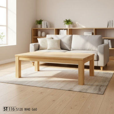 Tavolino da salotto in legno massello Tavoli da caffè Piano del tavolo Tavolino 120x60 Tavolino da salotto.