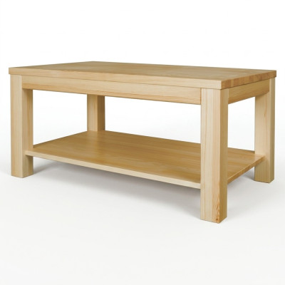 Tavolo in legno, tavolini in legno, mobili da soggiorno massicci 120x70cm tavoli massicci