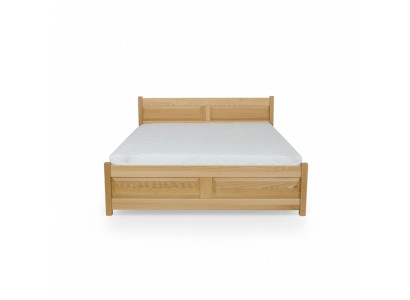 Letto in legno massiccio Camera da letto Letti 100x200 cm Letto singolo Mobili massicci