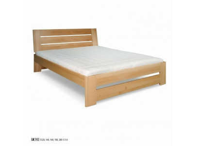 Letto in legno Vera legno Letto Letti Camera da letto Hotel 180x200 cm Stile Mobili massicci