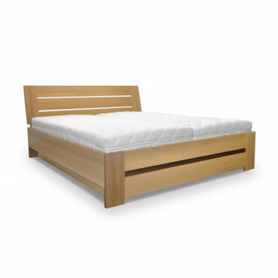 Letto in legno vero Letto in vero legno Letti Camera da letto Albergo Stile rustico Arredamento massiccio