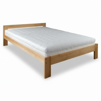 Camera da letto Letto in legno Legno naturale Letto Letti Hotel 180x200cm Stile Mobili massicci