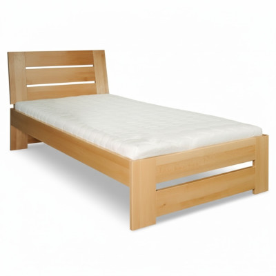 Letto in legno vero letto hotel 100x200 stile mobili massicci camera da letto