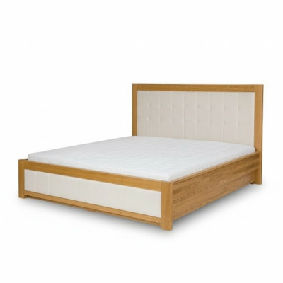 Letto matrimoniale in legno Letti in vero legno 180x200cm Camera da letto Letti in legno massiccio