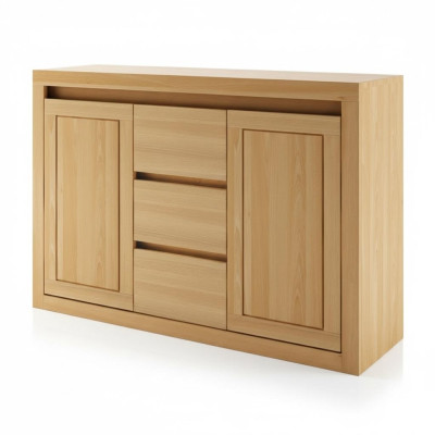 Design delle credenze armadio mobile basso cassettiere mobile in legno massiccio Sideboard