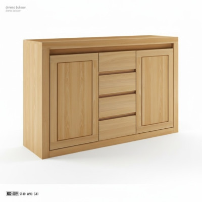 Mobiletto design, mobile basso, armadio, scaffale in legno massello per soggiorno.