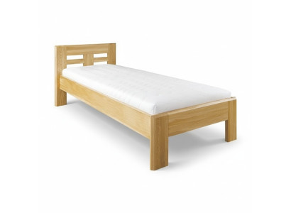 Letto in legno vero Letto matrimoniale in legno vero 100x200 cm Nuovo Letto in legno vero Letto imbottito