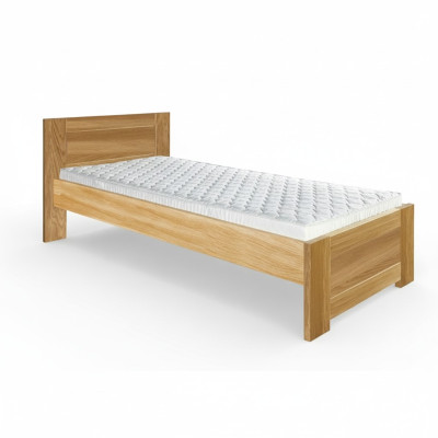 Letto in legno massiccio Camera da letto Letti 100x200cm Letto singolo Mobili massicci Mobili
