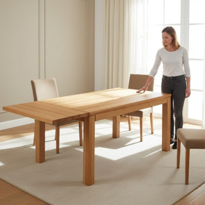 Tavolo da pranzo Tavolo Sala da pranzo Sala legno Legno massello Mobili in legno Mobili fatti a mano
