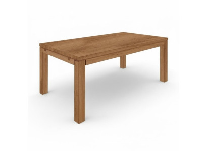 Tavolo Legno Tavoli 200x100cm Legno Tavoli da pranzo in legno massello di quercia vero Nuovo