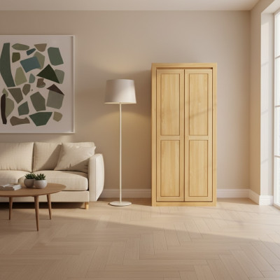 Armadio camera da letto in legno Armadio Vera lavorazione artigianale Armadio in legno massello