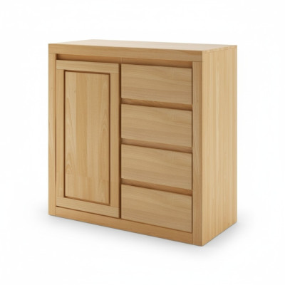 Comò design, mobile basso, comodini, credenza, armadio, legno massello, nuovo.