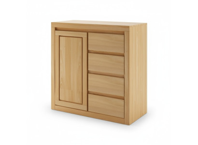 Comò design, mobile basso, comodini, credenza, armadio, legno massello, nuovo.