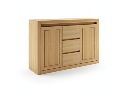 Mobiletto credenza in legno massiccio Armadio Armadi Legno massiccio Quercia 140x90cm Comodini