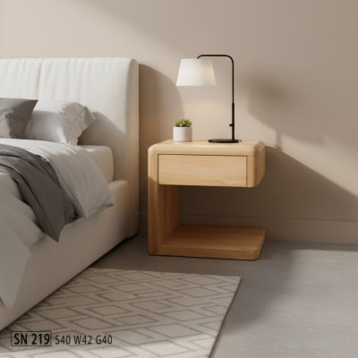 Legno massello comodino comodino consolle da notte tavolino artigianale mobili