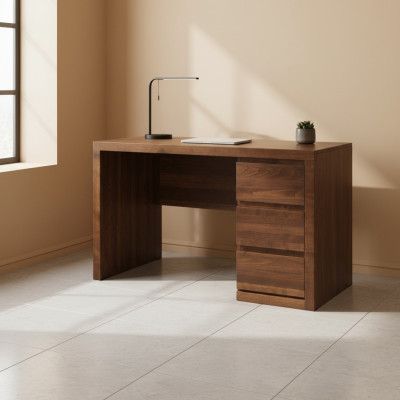 Tavolo Scrivania Scrivania da ufficio Tavolo da lavoro Legno Rovere Tavoli Legno massiccio Legno autentico