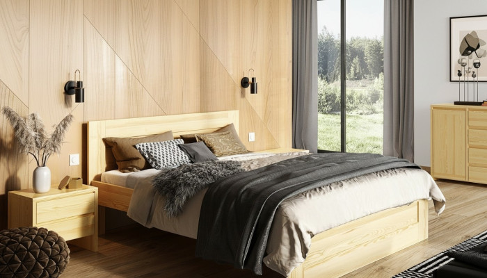 Comò Armadio Credenza Cassetti Legno massiccio Legno Mobili Comodini Armadi Nuovo