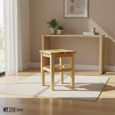 Legno massiccio SGABELLO sgabello da seduta Vero legno Sedia da seduta Nuovo Panchina nuova