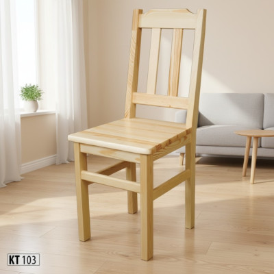 Hocker Sedia da cucina Sedia in legno Sgabello Sgabello da pranzo in legno di faggio massiccio