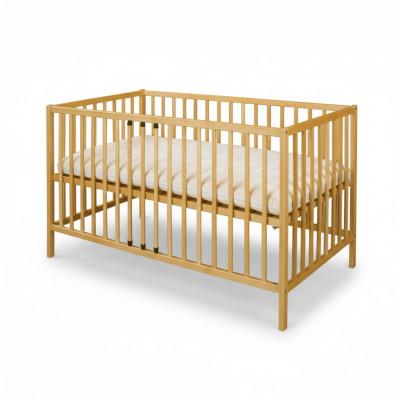 Lettino per bambini 120x60 in legno massello arredamento in legno arredamento artigianale  Culla per bambini 120x60 in legno massiccio arredamento in legno arredamento artigianale