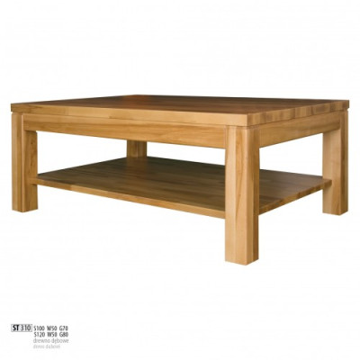 Tavolino in legno Tavoli Tavolo salotto da pranzo 100x70 in legno massello