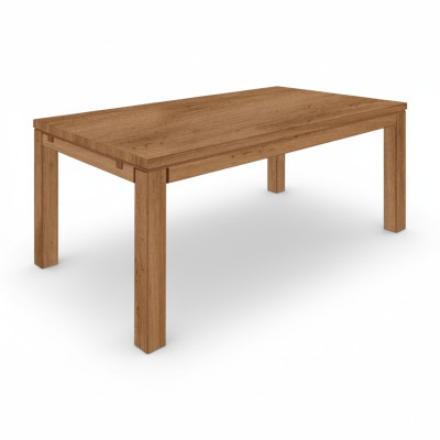 Tavolo legno 160x90cm Mobili da sala da pranzo veri Tavoli Mobili in legno massiccio Nuovo