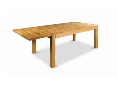 Tavolo in rovere, tavolo da pranzo, soggiorno, cucina, sala da pranzo, completamente in legno massiccio, tavoli nuovi.
