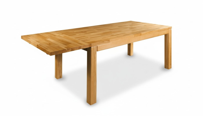 Tavolo da pranzo in legno massiccio vero tavolo tavoli rovere sala da pranzo massicci 160x90cm nuovo