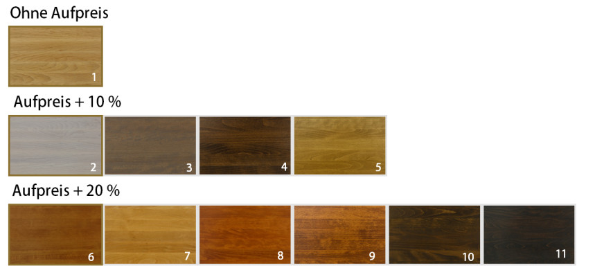 Tavolino in legno massiccio in rovere 100x70cm Nuovo Tavoli