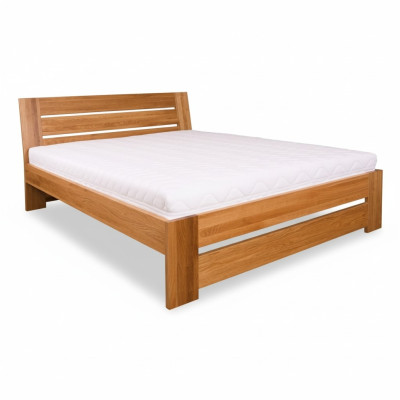 Letto matrimoniale in rovere letto matrimoniale in legno 200x200 telaio letto in legno massello Mobili da letto robusti.