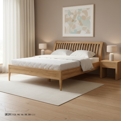 Letto in legno massiccio letto in legno massello 120x200 Letto singolo per anziani Fatto a mano